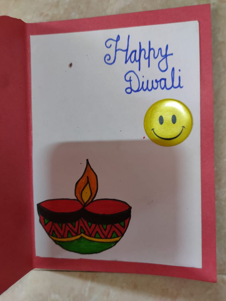 Green Diwali Drawing || Pollution Free Diwali Oil Pastel Poster Drawing ||  Diwali Oil Pastel Drawing - YouTube